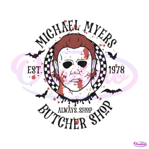 vintage-halloween-michael-myers-butcher-shop-svg-files