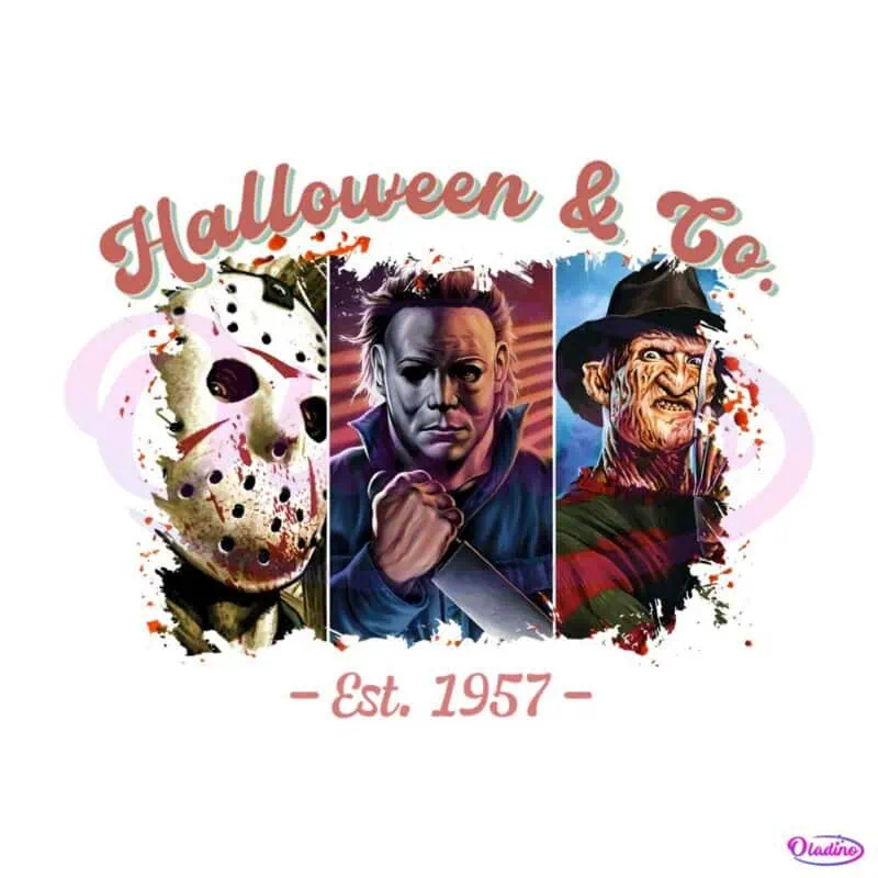 retro-halloween-and-co-est-1957-horror-character-png-download