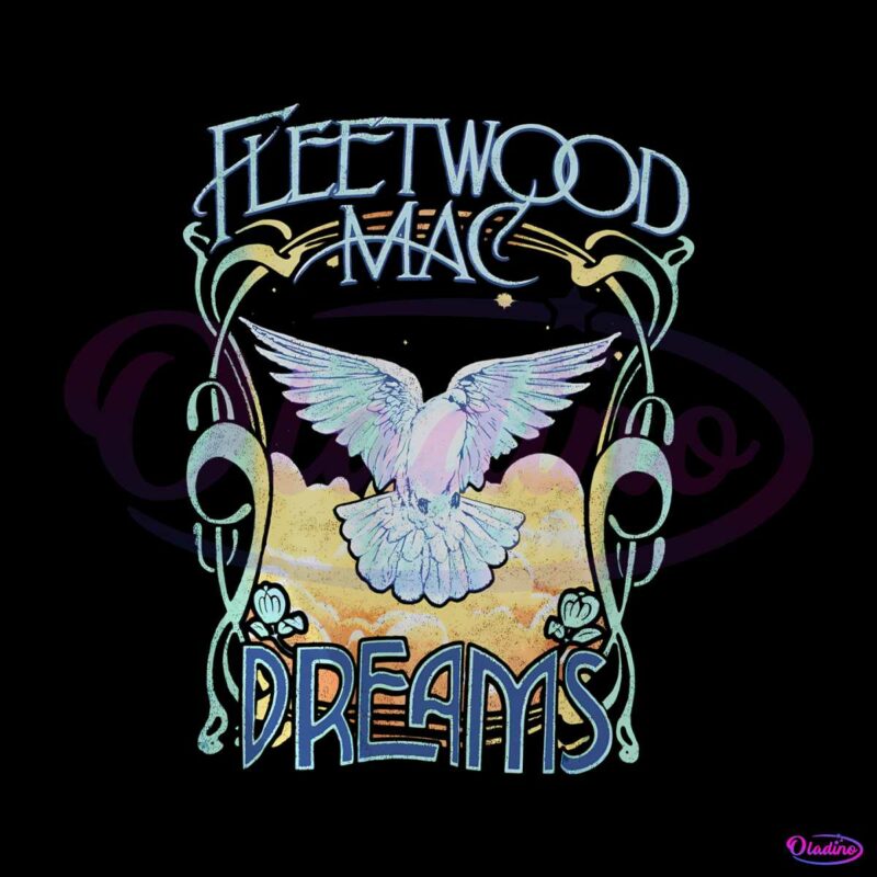 retro-fleetwood-mac-dreams-song-png-download-file