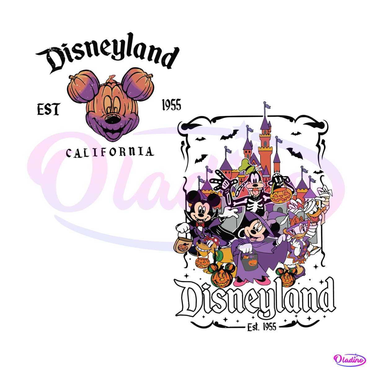 Mickey Disneyland Est 1955 California SVG Download File