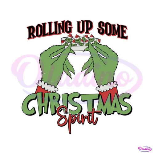 rolling-up-some-christmas-spirit-svg-graphic-design-file