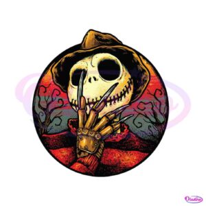 jack-skellington-freddy-krueger-nightmare-before-christmas-png