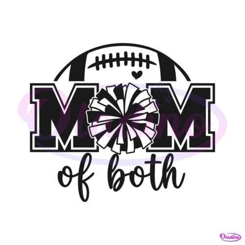 game-day-football-cheer-mom-of-both-svg-download-file