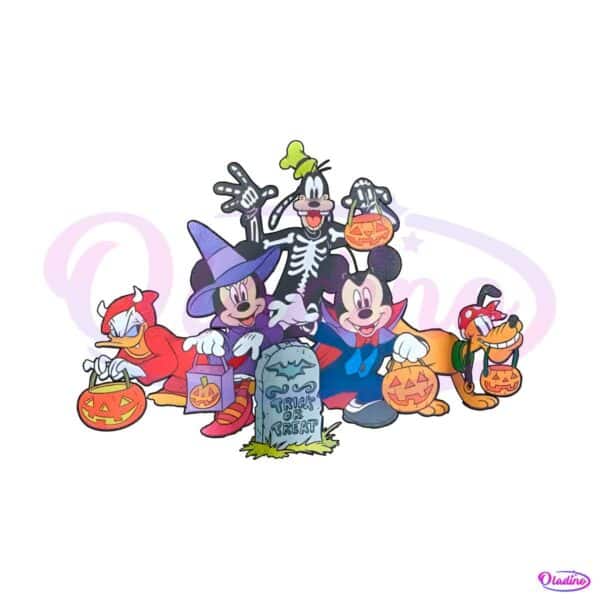 mickey-mouse-and-friends-trick-or-treat-png-download