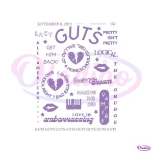 guts-album-olivia-tour-olivia-rodrigo-svg-digital-cricut-file