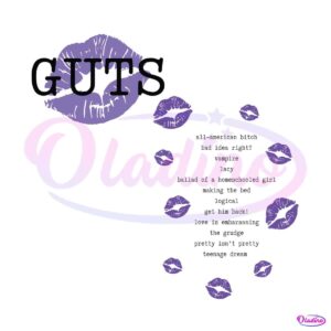 vintage-guts-album-olivia-rodrigo-svg-graphic-design-file