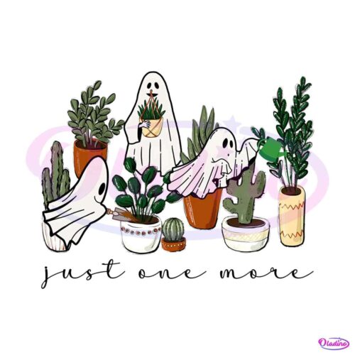 ghost-plant-lady-just-one-more-png-graphic-design-file