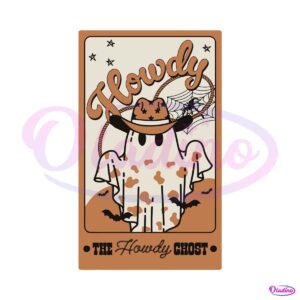 the-howdy-ghost-tarot-card-svg-graphic-design-file