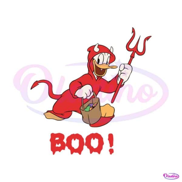 funny-donald-duck-boo-witch-vibe-svg-cutting-digital-file