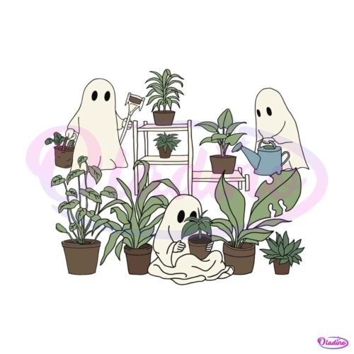 ghost-plant-lady-spooky-gardener-svg-graphic-design-file