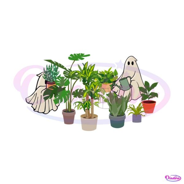 retro-ghost-plant-halloween-plant-lady-svg-digital-cricut-file
