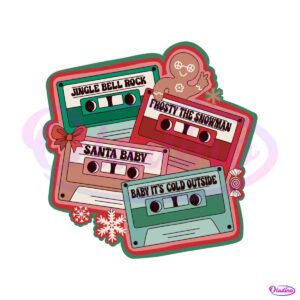 retro-vintage-christmas-music-casstte-svg-digital-file