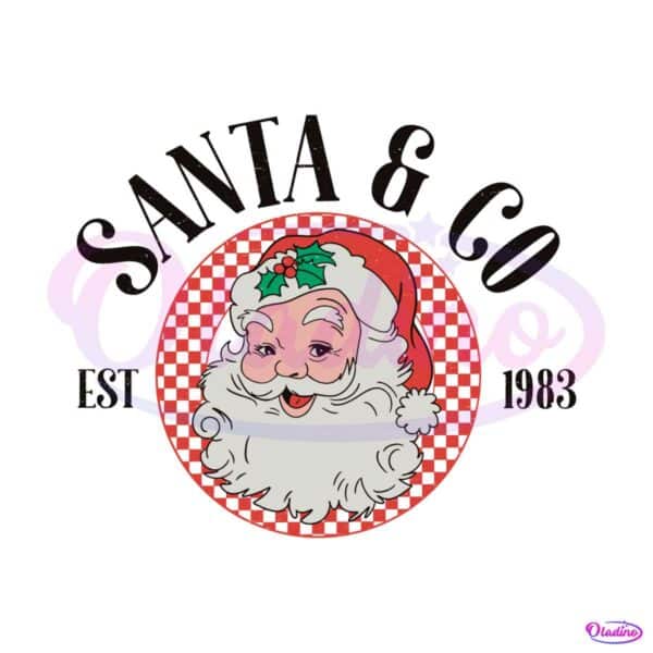 retro-santa-and-co-est-1983-christmas-svg-cricut-file