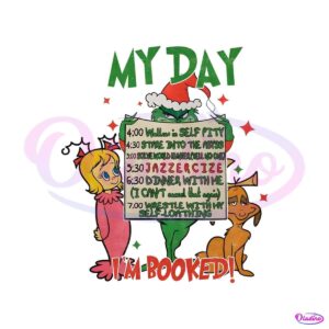 retro-christmas-my-day-im-booked-the-grinch-png-download