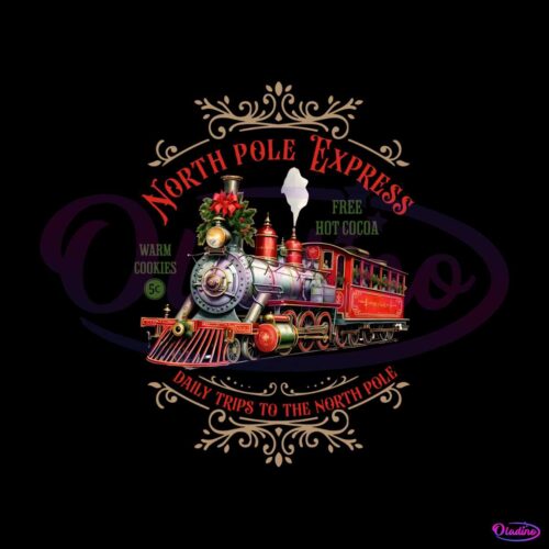 retro-vintage-north-polar-express-christmas-png-download