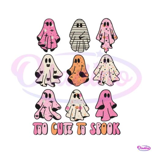 cute-ghost-too-cute-to-spook-spooky-vibes-svg-digital-file