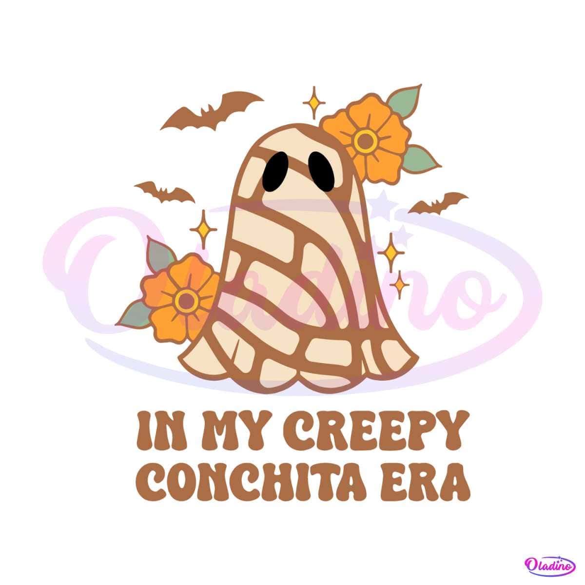 In My Creepy Conchita Era Cute Ghost SVG Digital File