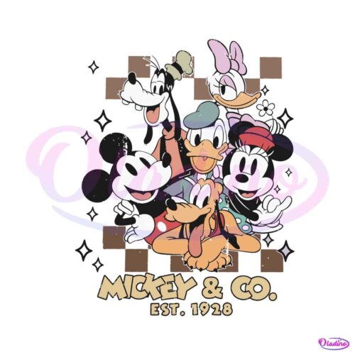 retro-vintage-disney-mickey-and-co-est-1928-svg-cricut-file