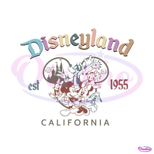 retro-disneyland-california-est-1955-mickey-friends-svg-file