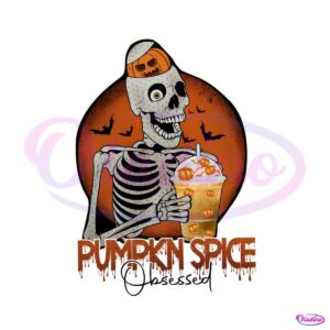 pumpkin-spice-obsessed-skeleton-coffee-drink-png-file