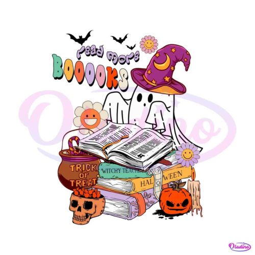 read-more-books-halloween-spooky-teacher-ghost-svg-file