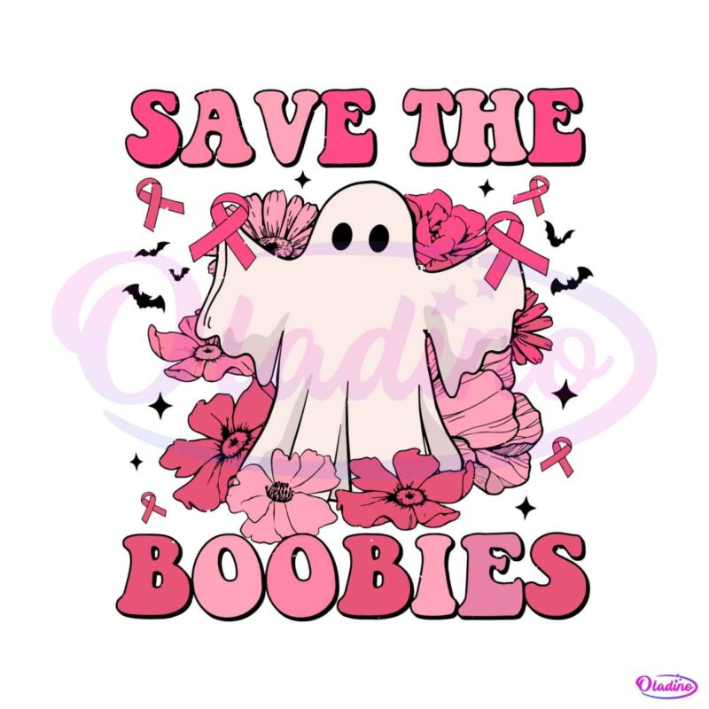 save-the-bobbies-pink-ribbon-ghost-svg-cutting-digital-file