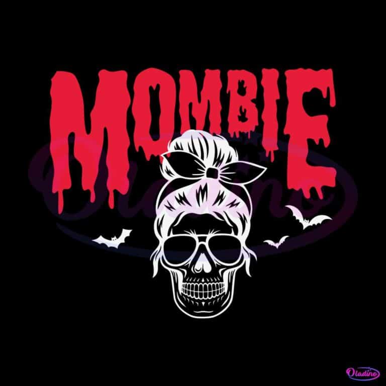 Vintage Mombie Halloween SVG Zombie Mom SVG File - Oladino
