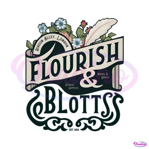 flourish-and-blotts-hp-hogwarts-diagon-alley-png-download