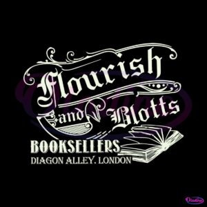 flourish-and-blotts-dragon-alley-london-svg-digital-file