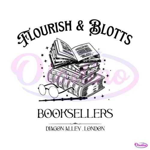 flourish-blotts-harry-potter-wizard-book-svg-cutting-file