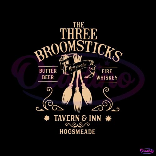 the-three-broomsticks-tavern-and-inn-hogsmeade-svg-cricut-file