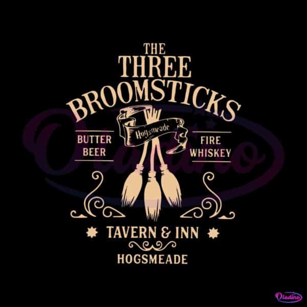 the-three-broomsticks-tavern-and-inn-hogsmeade-svg-cricut-file