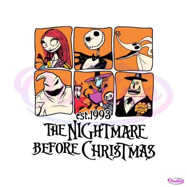 nightmare-before-christmas-characters-svg-cutting-digital-file