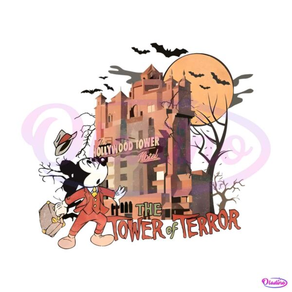 retro-tower-of-terror-the-hollywood-tower-png-download