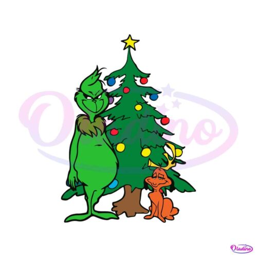 funny-grinchmas-dog-christmas-tree-svg-digital-cricut-file