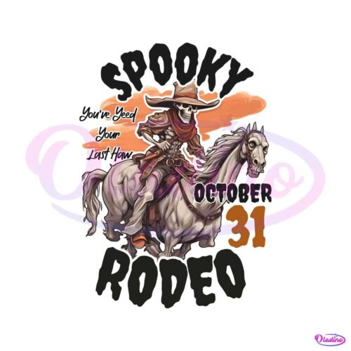 you-have-yeed-your-last-haw-spooky-rodeo-png-download