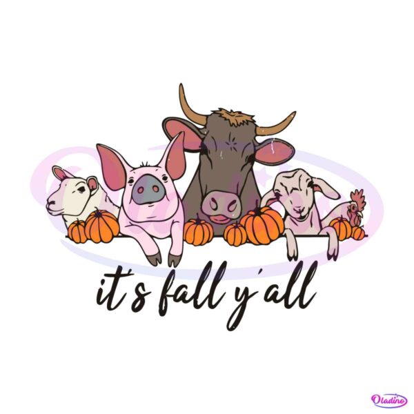 retro-its-fall-yall-farm-animal-svg-graphic-design-file