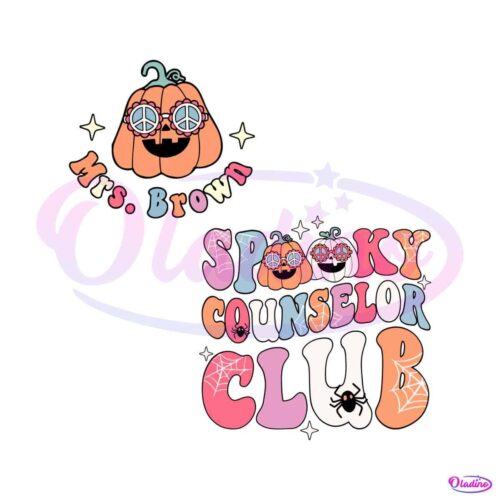 retro-teacher-halloween-spooky-couselor-club-svg-download