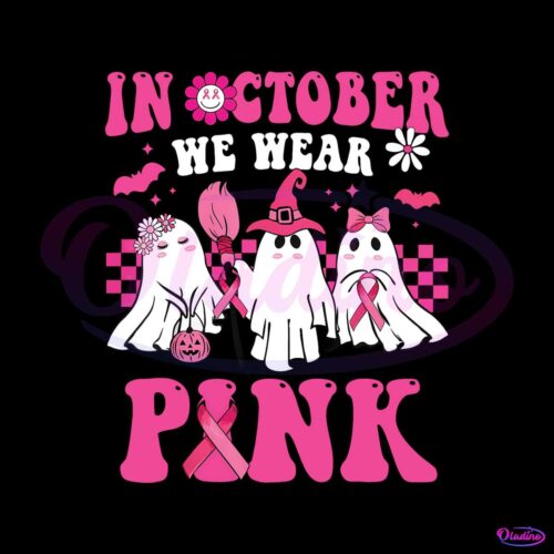 in-october-we-wear-pink-cute-ghost-with-pink-ribbon-png