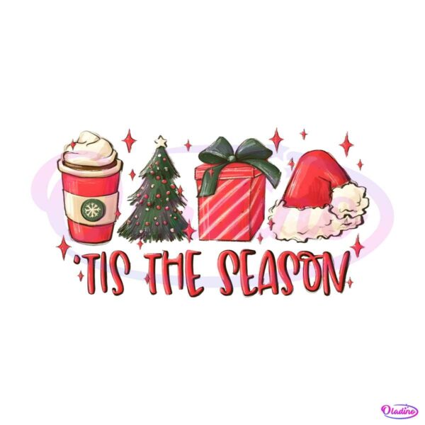tis-the-season-merry-christmas-gift-png-sublimation-file