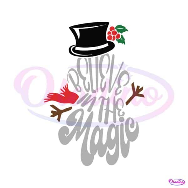 believe-in-the-magic-christmas-snowman-svg-download