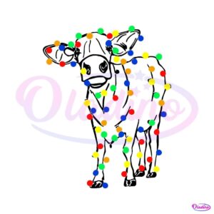 christmas-light-cute-cow-svg-graphic-design-file