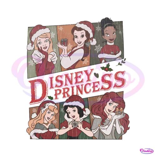 retro-disney-princess-christmas-png-sublimation-download