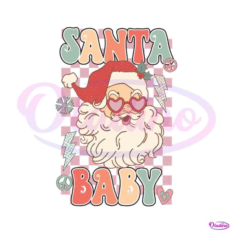 retro-groovy-christmas-santa-baby-svg-cutting-digital-file