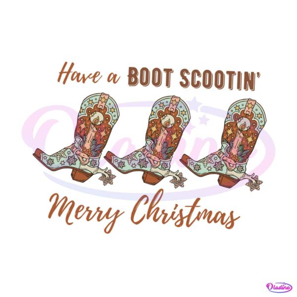 western-christmas-have-a-boot-scootin-merry-christmas-svg