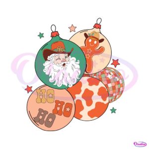 retro-western-chrsitmas-ornaments-santa-cowboy-svg-file