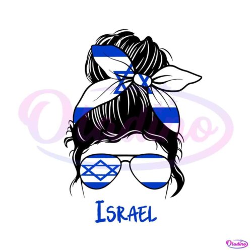 retro-israeli-girl-i-stand-with-israel-svg-graphic-design-file