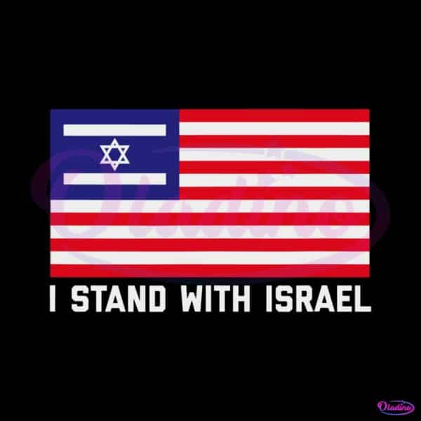 flag-of-israel-and-usa-pray-for-israel-svg-digital-cricut-file
