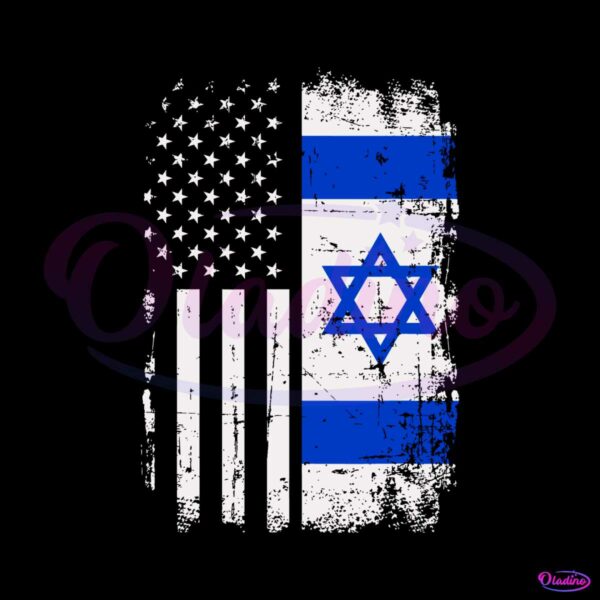 usa-israel-flag-support-for-israel-svg-digital-cricut-file