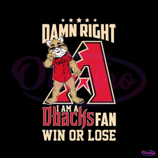 mascot-i-am-a-arizona-diamondbacks-fan-win-or-lose-svg
